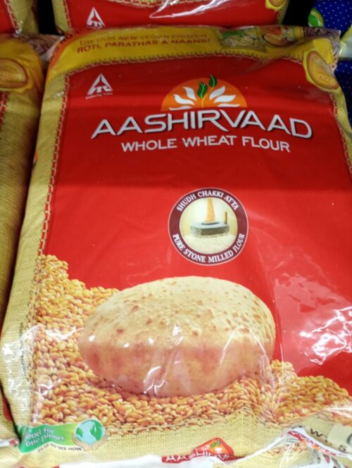 Aashirvaad Atta 5kg – Premium Whole Wheat Flour in Stockholm - Image 2