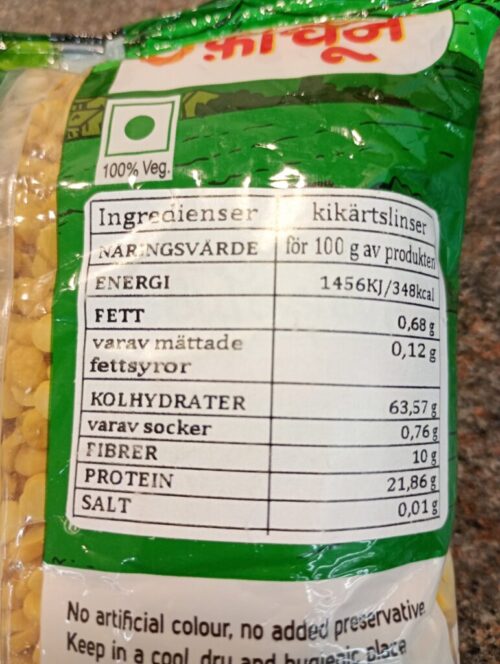 Fortune Chana Dal 500g - Image 2