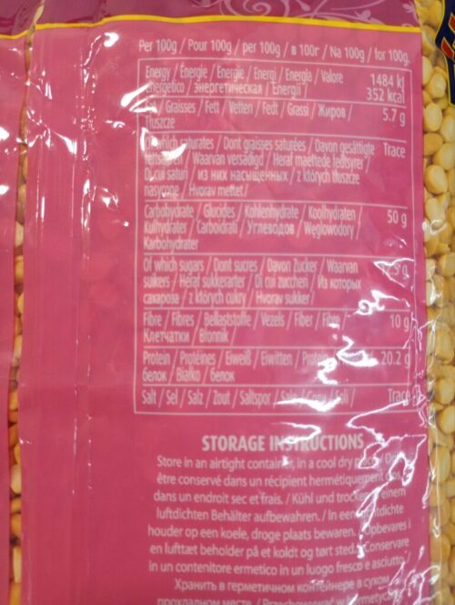TRS Chana Dall 2 kg - Image 2