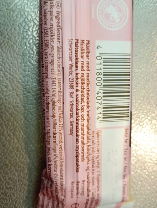 Corny BIG Chocolate Biscuit & Marshmallow Snack Bar (40g) | Gross & Grön, Sollentuna - Image 2