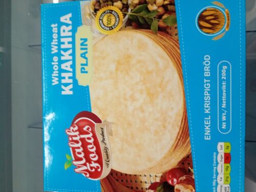 Malik Foods Plain Khakhra – Crispy Whole Wheat Snack - Image 2