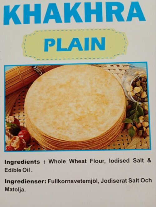 Malik Foods Plain Khakhra – Crispy Whole Wheat Snack - Image 3