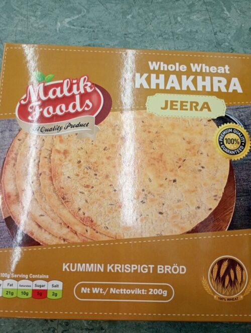 Malik jeera khakra 200g - Image 2