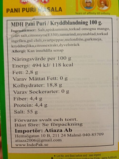 Mdh pani puri - Image 2