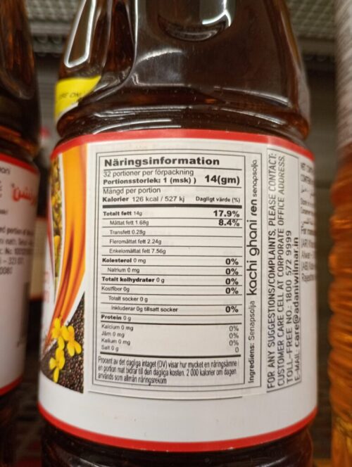 Fortune mustard oil 500ml - Image 2