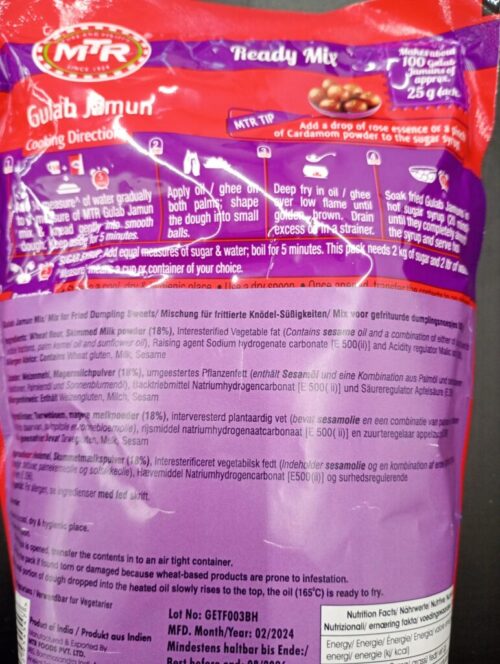MTR Gulab Jamun Mix - Image 2