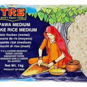 TRS Pawa Flake Rice Medium 1kg – Perfekt för Poha & Snacks