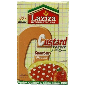 Laziza stawberry custurd Pwder 300gm