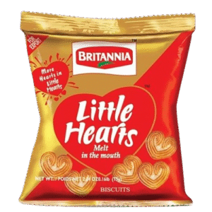 Britannia little hearts 75g