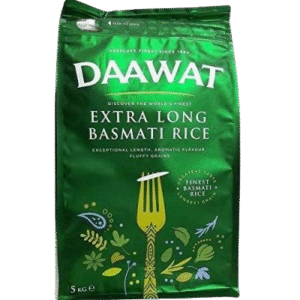 Daawat Basmati Rice Extra Long 5kg – Premium Långkornigt Ris
