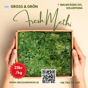Färsk Methi (Fenugreek Leaves)